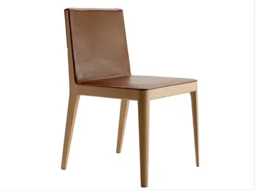EL - Leather chair by B&B Italia - view 2